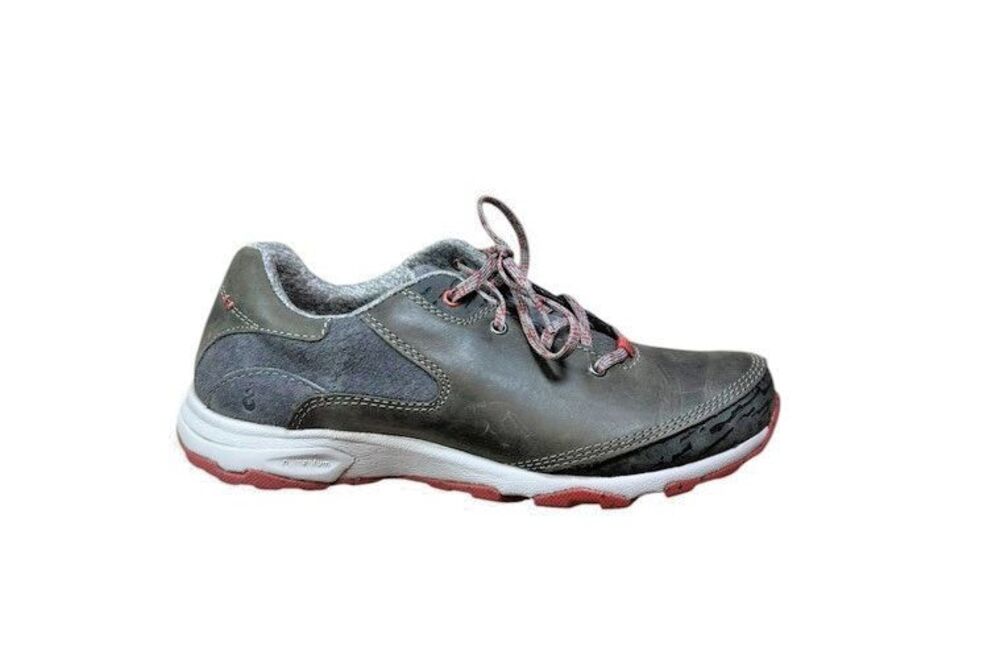 Ahnu Teva Sneakers Womens Size 7 Sugar Venture Lace Up Leather Walking Hiking 38